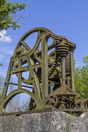 nostalgic sluice technologyの写真素材