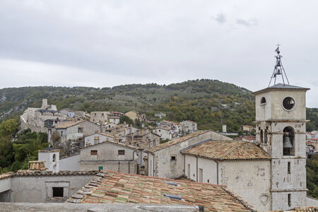  Barrea in Abruzzoの写真素材