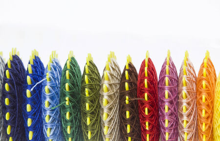 Pallet of different colored star twist