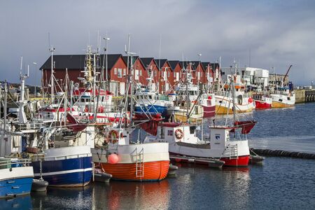 The island Andoya, here is the island s main village of Andenes is the north most of all Vesteralen...