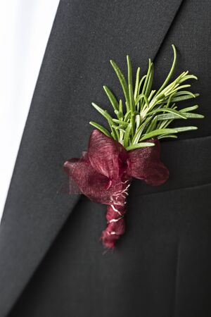 Wedding Button - an essential accessory of the groom