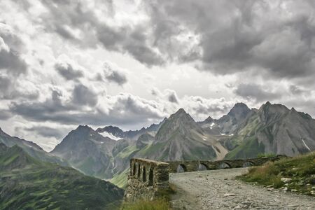 The Formazza Valley is a paradise for all hikers, mountain bikers and cyclistsの写真素材