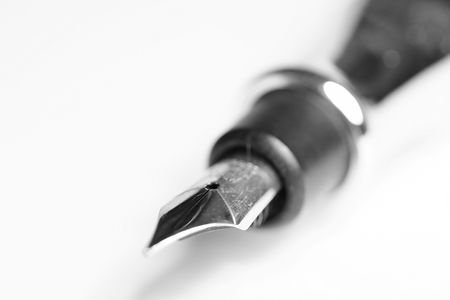 Closeup of a penの写真素材