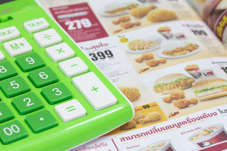 calculatorの写真素材