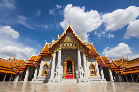 The Marble Temple in bangkokのeditorial素材