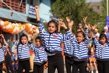 cheerleader Sports elementary school students