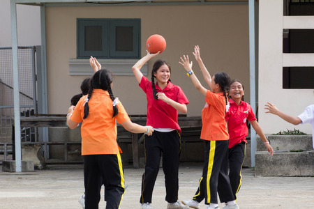 youth chairball match, in elementary schools.のeditorial素材