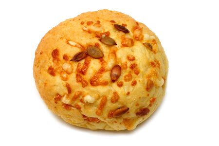 Wholegrain bun with sunflower seeds and cheese