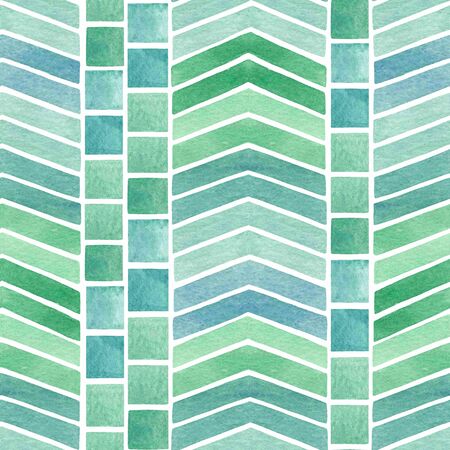 geometric watercolor pattern on a white background. abstract Wallpaper handmade drawingの写真素材