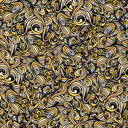 Vector seamless hand-drawn patternの写真素材