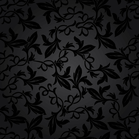 Elegant stylish abstract floral wallpaper. Seamless patternのイラスト素材