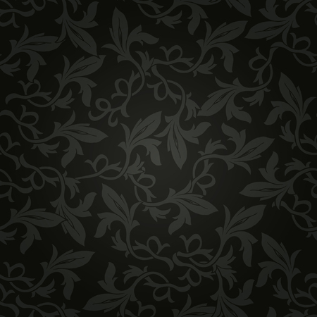 Elegant stylish abstract floral wallpaper. Seamless patternのイラスト素材