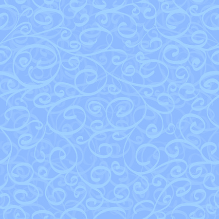 Vector seamless pattern. Repeating abstract background with tangled line