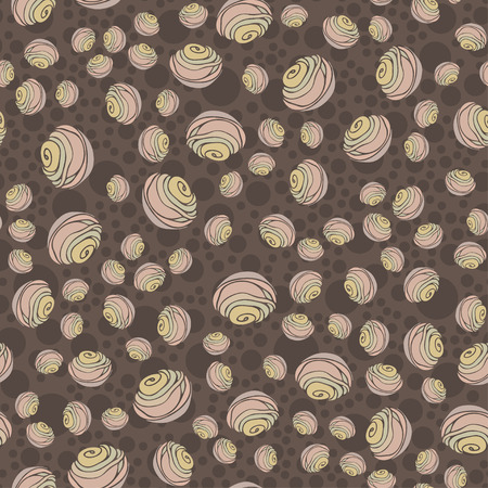 Doodle vector. Cookie seamless pattern. Line vintage icons,sweet elements background formenu,cafe shop. Flat hand drawn vintage collection. Backdrop, fabric, wallpaperのイラスト素材