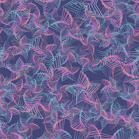 Stars seamless pattern. Vector backgroundのイラスト素材