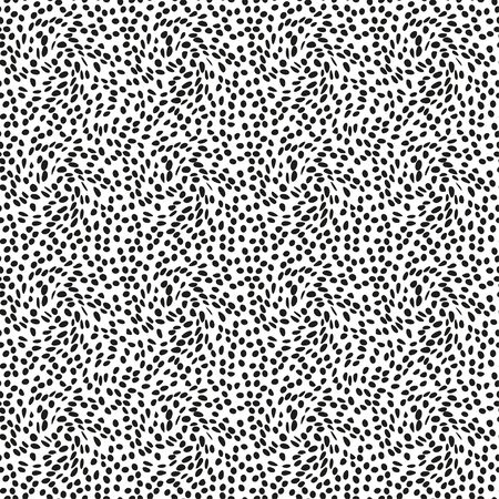Black and white vector seamless abstract design background. Eps-8.のイラスト素材