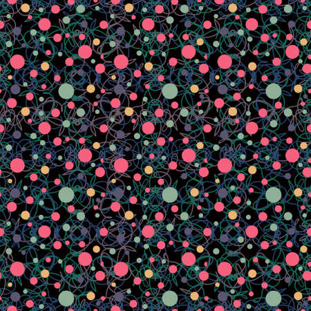 Vector abstract design templates collection with irregular circles backgroundsのイラスト素材