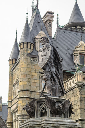 2022-09-13, Russia, Samara region: Beautiful Garibaldi Castleのeditorial素材