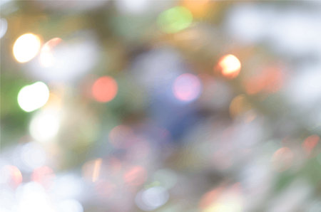 Abstract colorful bokeh light background. Vector illustrationのイラスト素材