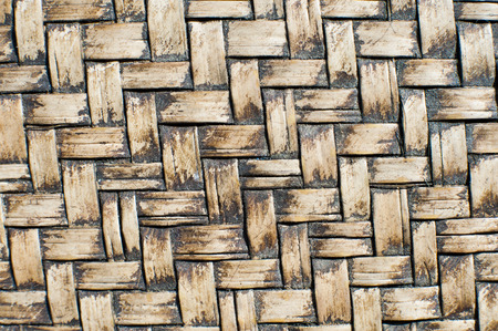 thai bamboo handwork plate I close up to get texture.