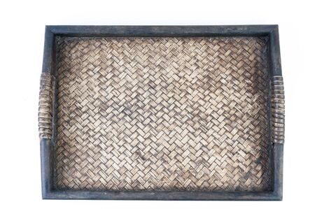 Hand work bamboo texture from thailand suviniur.の写真素材