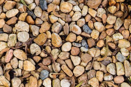 Multi color of small size stone background