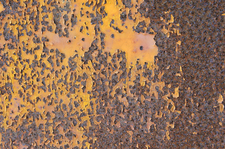 Rust and fragment vintage iron plate background texture