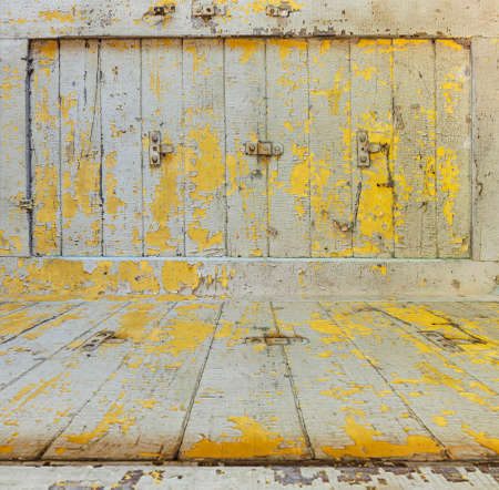 Fragment old wooden of the old train vintage frame backgroundの写真素材