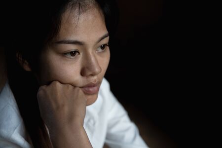 The woman who stressed severely, depression or domestic violence. The concept of sexual harassment...