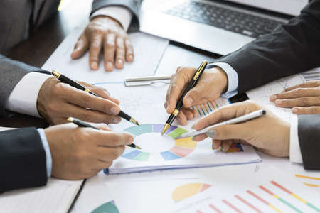 Business People Meeting Design Ideas Concept. business planning, teamwork.の写真素材