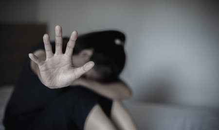 International Day for the Elimination of Violence against Women, Concept of stop sexual harassment...