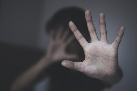 The concept of  Stop sexual harassment and violence against women, rape and sexual abuse concept,...