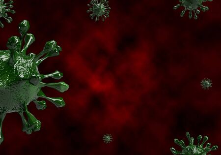 3d rendering of COVID-19 SARS,Coronaviridae , SARS-CoV, SARSCoV, virus 2020 , MERS-CoVの写真素材
