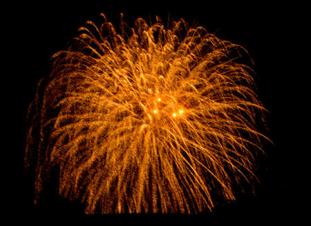 fireworks in italyの写真素材