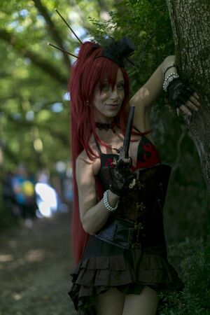SigurtÃ  Park, Verona/Italy : September 01 2019 - IL MAGICO MONDO DEL COSPLAY , free cospaly event...