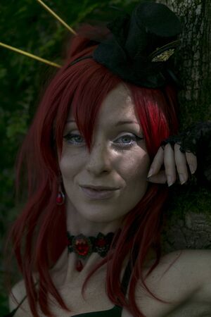 SigurtÃ  Park, Verona/Italy : September 01 2019 - IL MAGICO MONDO DEL COSPLAY , free cospaly event...