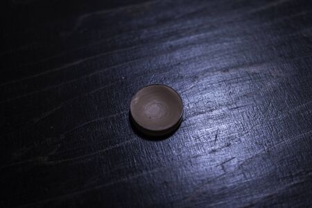 bodypainting water colors slip cake and metallic colorsの写真素材