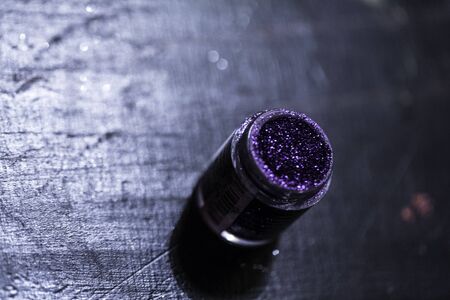 bodypainting water colors slip cake and metallic colorsの写真素材