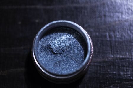 bodypainting water colors slip cake and metallic colorsの写真素材