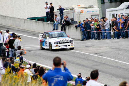 Reggio Emilia, Italy - 2016 26 06: Rally of the Reggio Apennines free event BMW M3. High quality photoRのeditorial素材