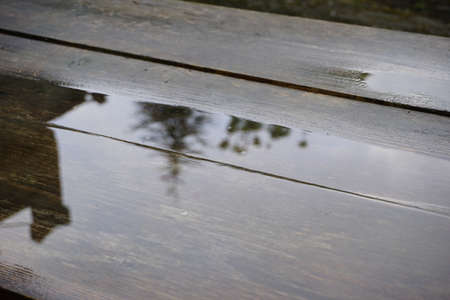 age-worn antique wooden plank isage-worn antique wooden plank. High quality photoolated. High quality photoの写真素材