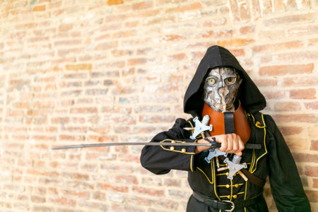 Lucca, Italy - 2018 10 31 : Lucca Comics free cosplay event around city guardians of the galaxy....