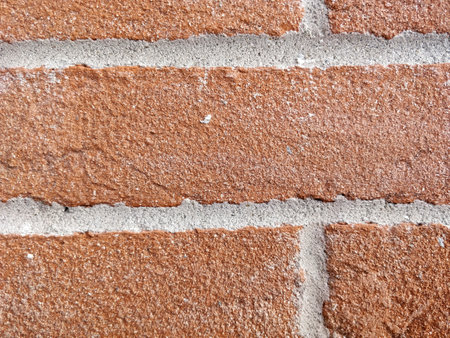 modern wall of red brick. High-quality photoの写真素材