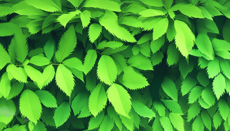green leaves branches on white background. High-quality photo