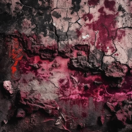 grunge wall texture, highly detailed textured background with space for your projectsの素材