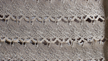 white lace texture background,generated with AI. High-quality photoの素材