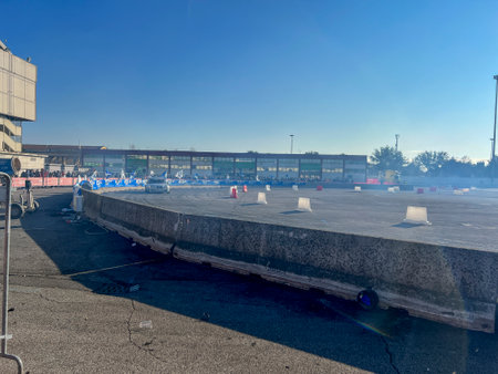 Verona, Italy - 2023 01 12 : MBE Verona Bike Expo Bike and Custom car exibituon - drift exibition. High quality photoのeditorial素材