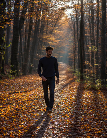 Close-up, low-angle shot of a muscular male athlete in starting blocks on a running track, focused and ready for an explosive sprint start. High quality photoの素材