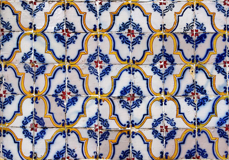 Seamless tile pattern of anyique tiles  This is seamless pattern, meaning you can create an...