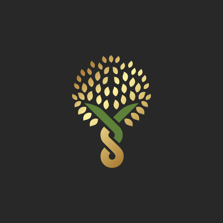 The vector is an elegant and unique S and Y monogram.のイラスト素材